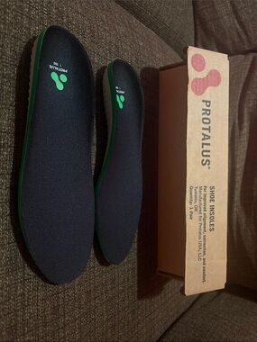 Black & Green Women’s Orthotic Insoles TE100